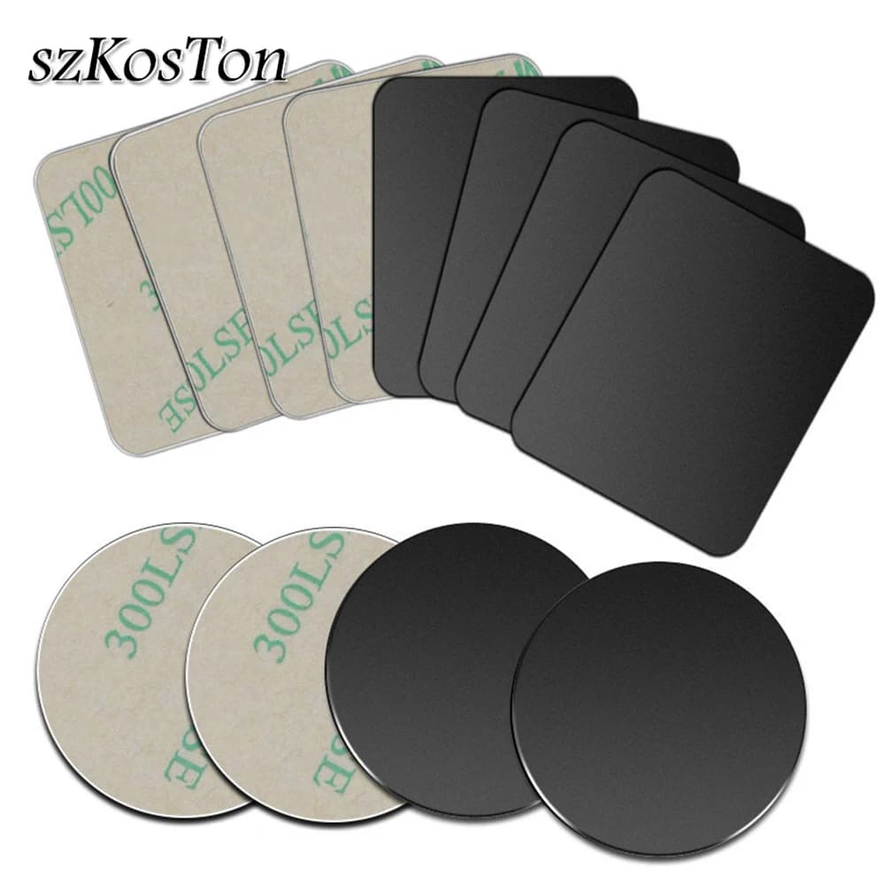 Metall Platte Für Auto Telefon Halter Magnetische Universal Eisen Blatt Disk Aufkleber Halterung Handy Magnet Ständer Für IPhone