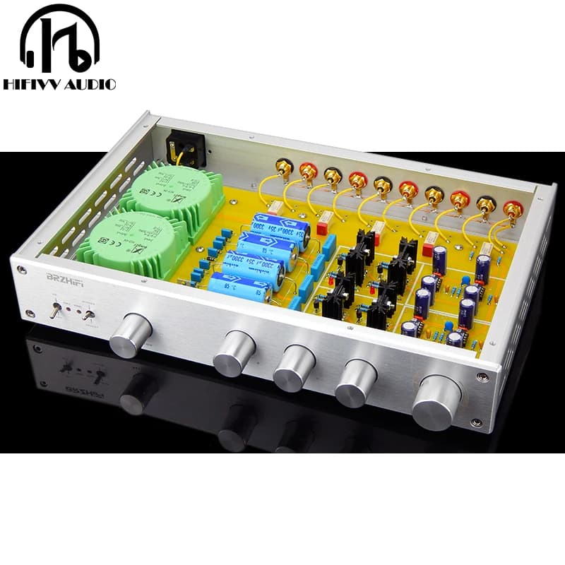HIFI Bühnenverstärker Tone Tune Audio Home Vorverstärker FV-2020 OP AMP Vorverstärker LME49710 JRC5534 AD797 OPA627BP MUSES03