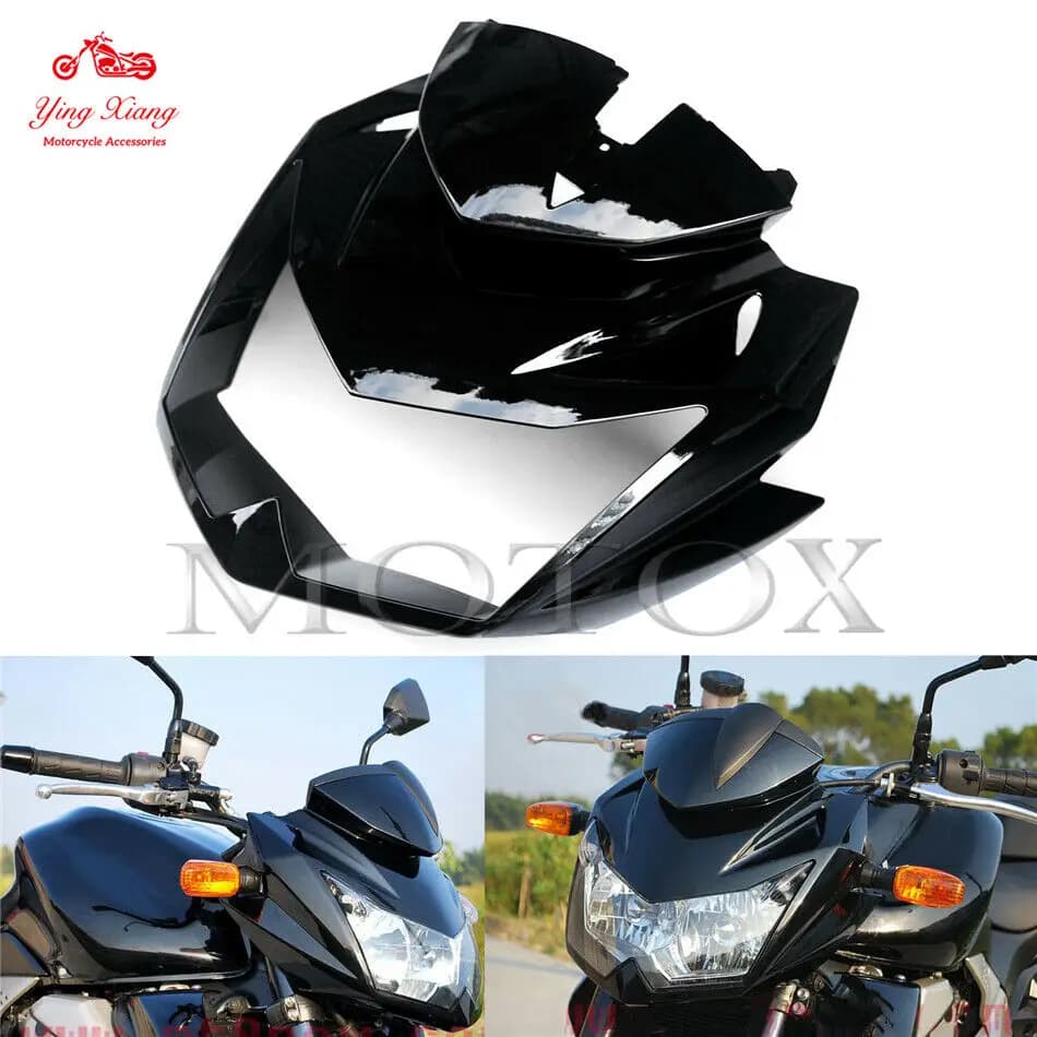 Fit Für Kawasaki Z750 Z 750 2007-2012 Injektion Motorrad Vordere Kopf Obere Nase Verkleidung 2008 2009 2010 2011