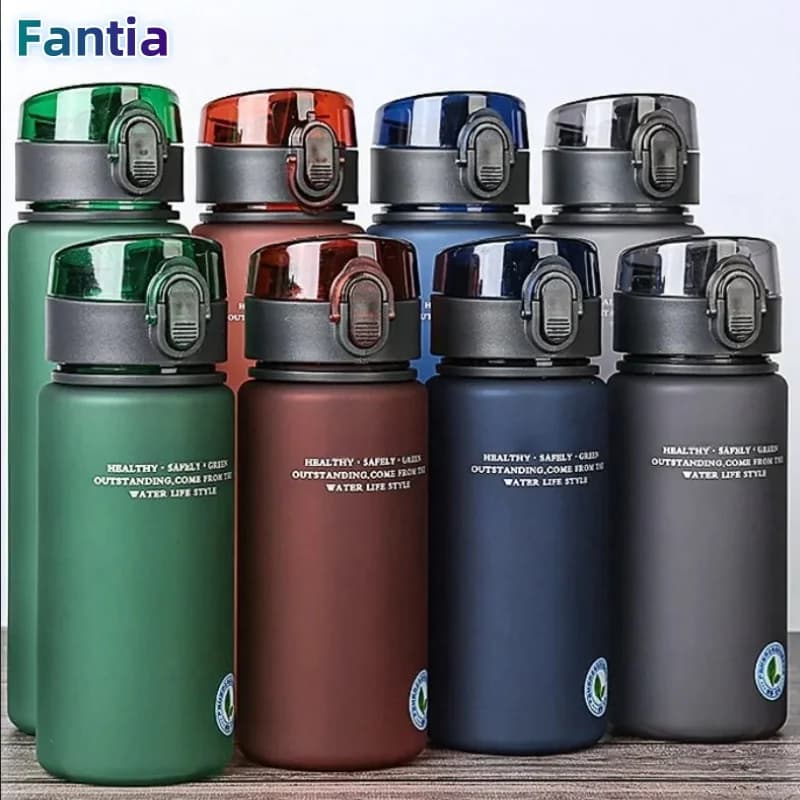 Marke BPA-freie, auslaufsichere Sportwasserflasche, hochwertige Tour, Wandern, tragbar, meine Lieblingsgetränkflaschen, 400 ml, 560 ml