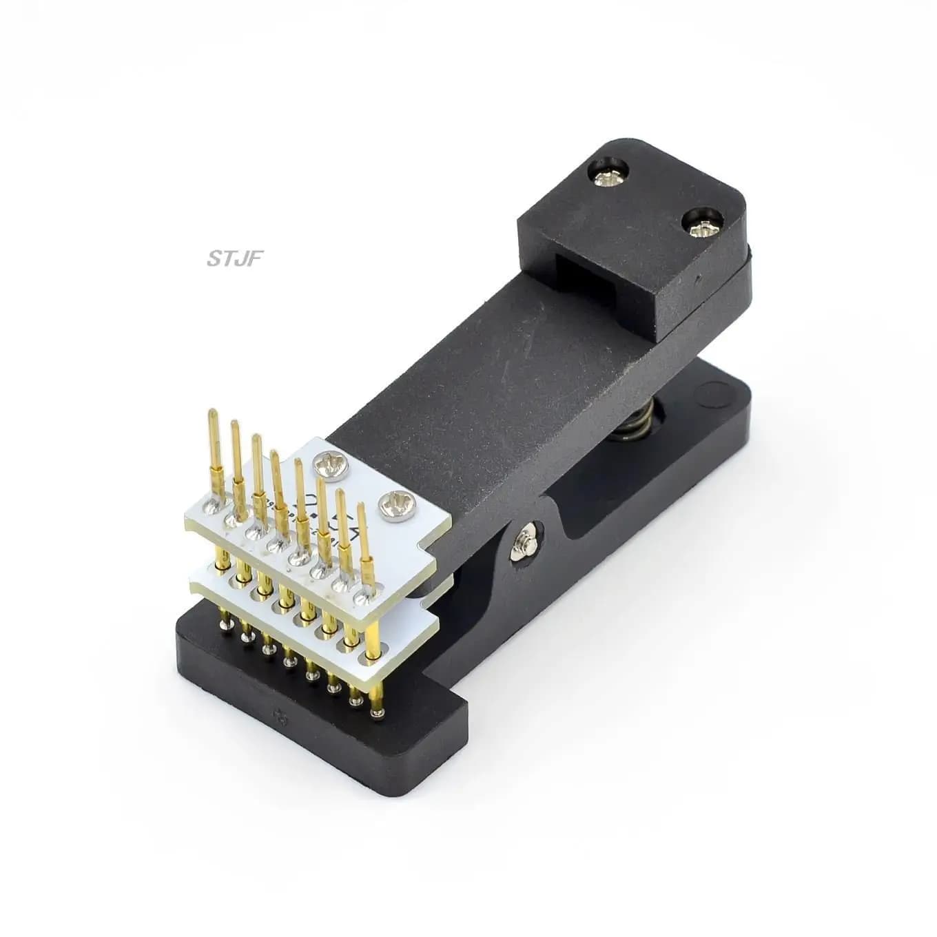 2,54 mm Abstand Testständer PCB-Clip Klemmvorrichtung Vorrichtung Sonde Pogo Pin Download Programm Burn 3P 4P 5P 6P 7P 8P 9P 10P