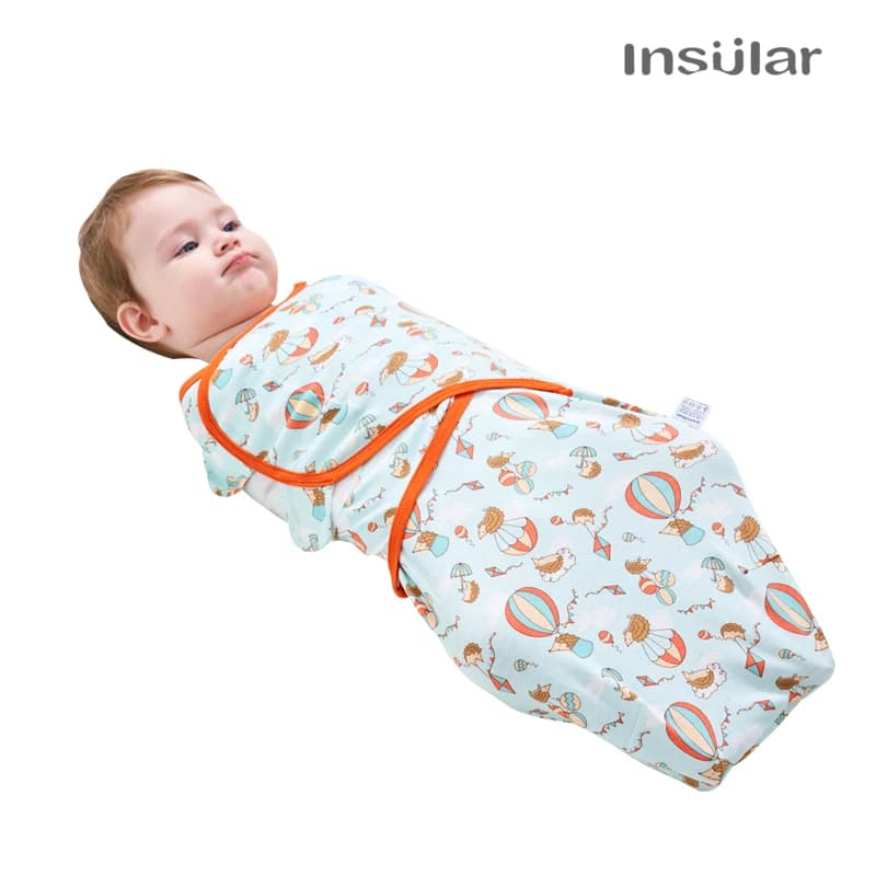 Insular 2 Stück/Set Cocoon Neugeborene Baumwolle Strick Baby Swaddles Wickeldecken für 0–7 Monate