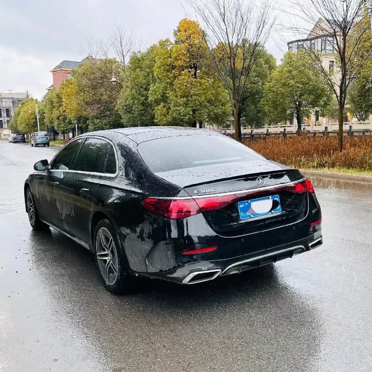 Für Mercedes W214 E53 AMG Stil Heckspoiler 2024 bis 2025 E200 E220d E300e E400e 4-Türer Flügel Limousine Heckspoiler