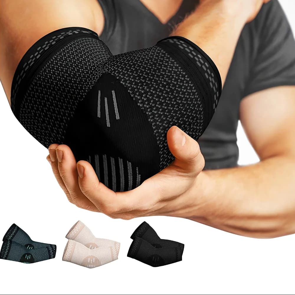 1PCS Elastische Ellenbogen Klammer Arm Sport Unterstützung Ellenbogen Sport Sicherheit Cotoveleira Atmungsaktive Arm Hülse Ellenbogen Pads