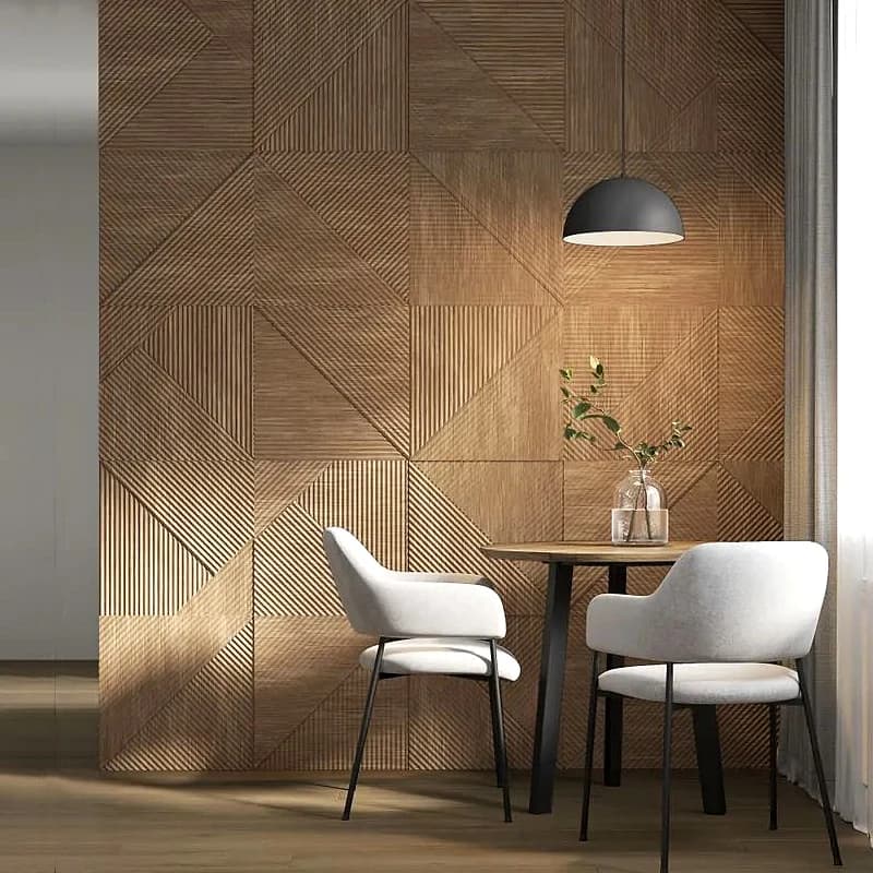4 Stück 50 x 50 cm Premium 3D Wave Wandpaneel Streifen Tapete PVC Wanddekoration Wohnzimmer Schlafzimmer Büro Dekor TV Hintergrund 9 verkauft
