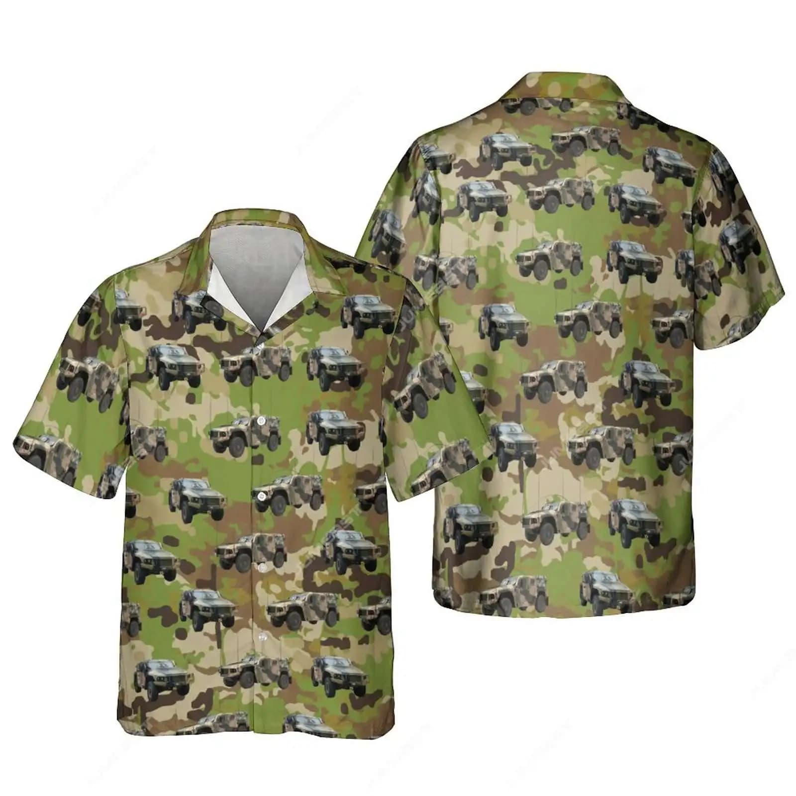 Jumeast 3D Gedruckt Camo Tank Auto Männer Hawaiian Shirts Amerikanischen Pistolen Selbstverteidigung Strand Blusen Palm Baum Camisa Sozialen Kleidung