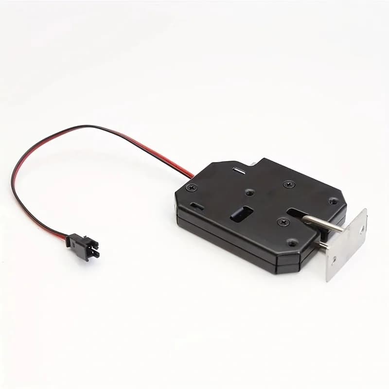 5PCS DC 12V Kleine Elektromagnetische Schloss Automatische Verkaufsautomat Elektrische Steuerung Schloss Mini Schrank Tür Elektronische Schloss