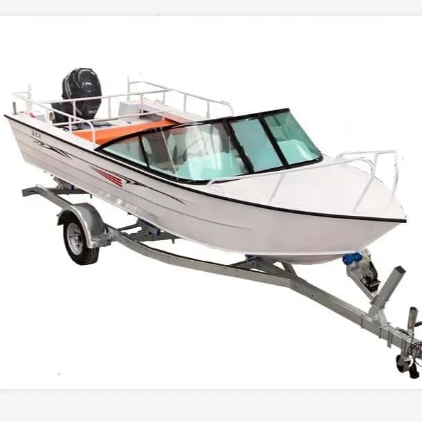 KAIP Luxus-Aluminium-Yacht, 5,28 m, CE-Angel-Aluminium-Boot, Rettungs-Schnellboot