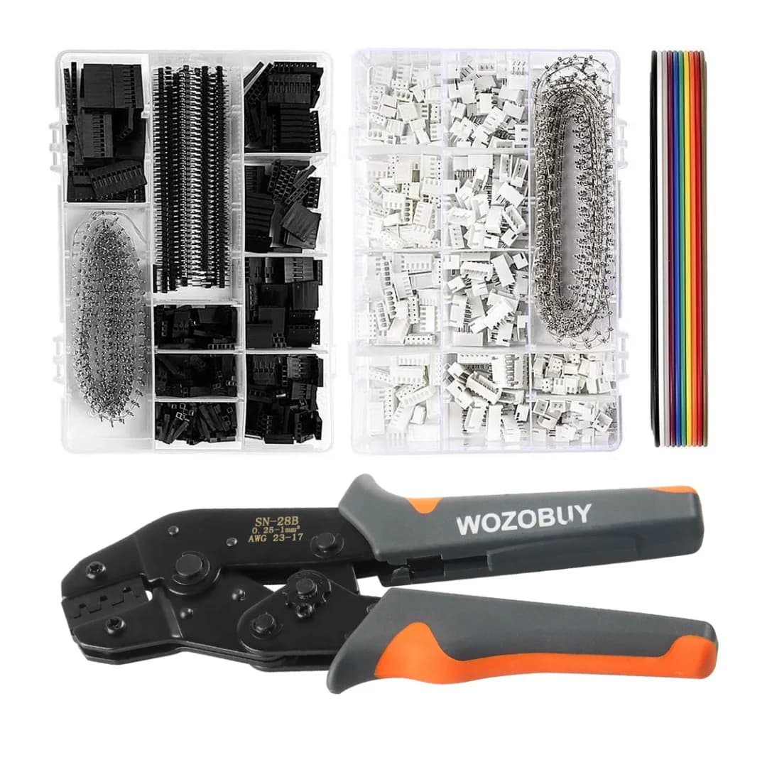 Crimpzange für Micro-Anschlussstift oder Crimpwerkzeugsatz, AWG23-17 Crimpzange für JST, Dupont, Molex, AMP EI-Serie