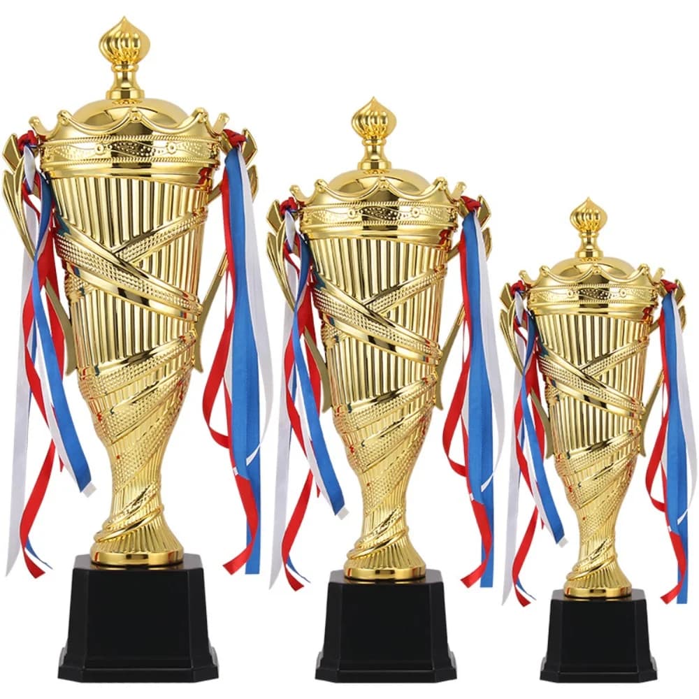 Metall Modell Trophäe Auszeichnungen Wettbewerb Fußball Handwerk Souvenirs Cup award goldene Statuen Schule lohnende Versorgung kleinen Preis Cup