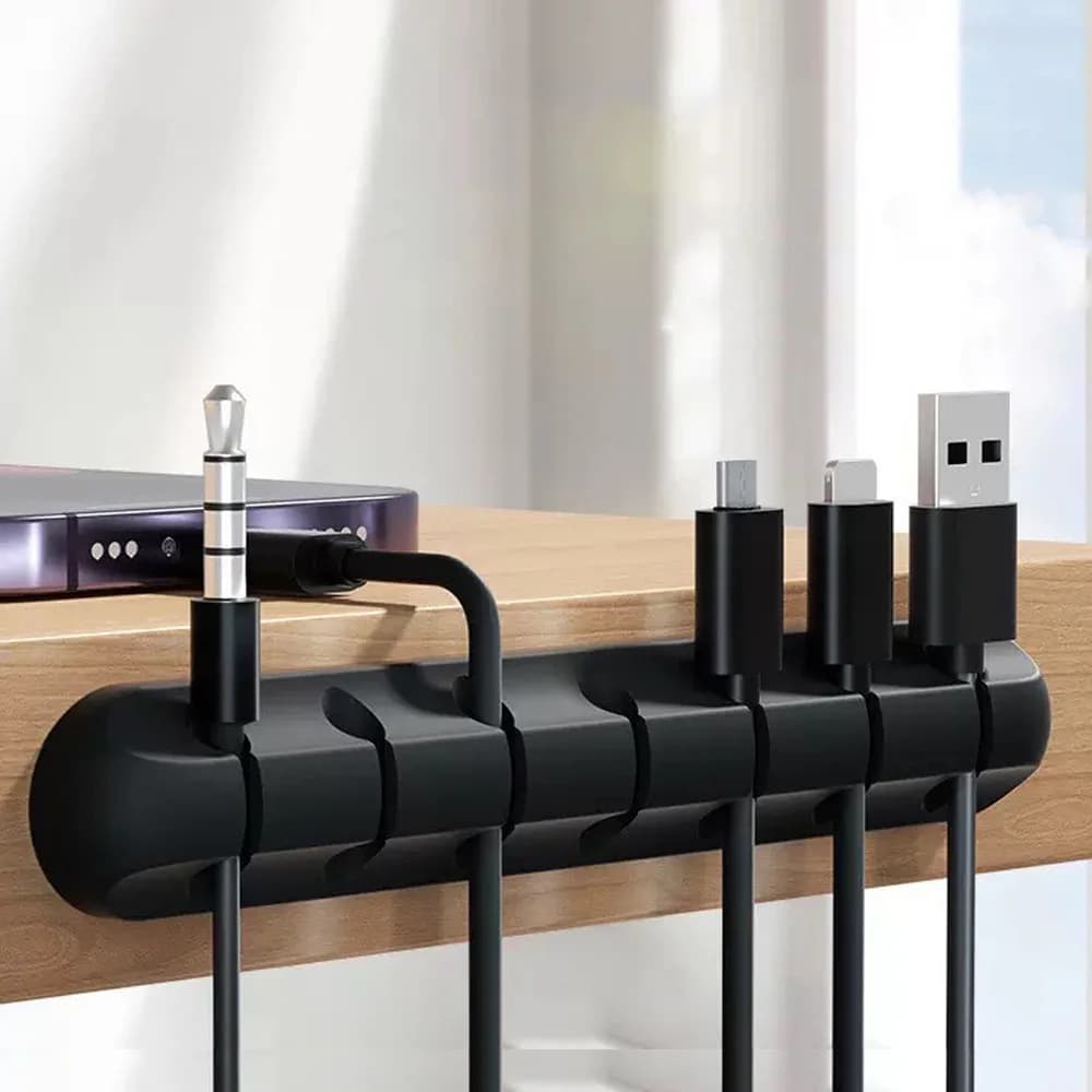 Selbstklebende Kabelhalter-Clips, Kabelmanagement, Kabel-Organizer für den Schreibtisch, USB-Ladekabel, Nachttisch, Netzkabel, Mauskabel