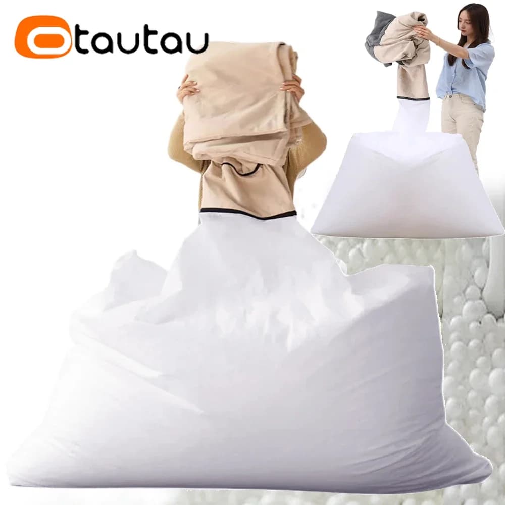 OTAUTAU's Sitzsack-Innenfutter, Wasch-Aufbewahrungstaschen-Abdeckung DD033【Kein Füllstoff im Inneren! Sie müssen selbst den Füllstoff kaufen!】