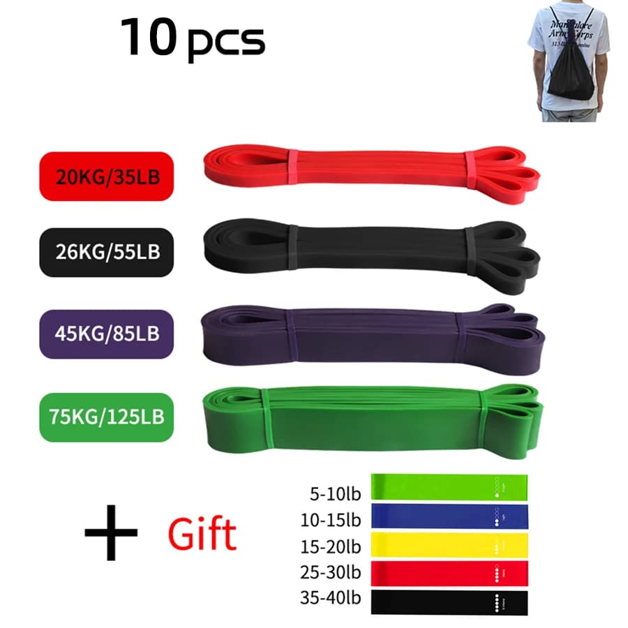 Workout Pilates Latex Widerstand Band Übung Elastische Band Für Sport Kraft Pull Up Assist Band Heavy Duty Fitness Ausrüstung