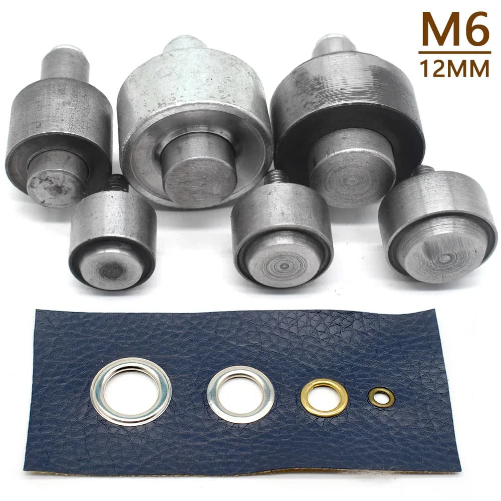 Ösen-Werkzeugmatrize mit 100 Sets Metallösen, Ösen, Pressform-Installation für Bohrmaschinen, Lederhandtaschen, Knopflöcher