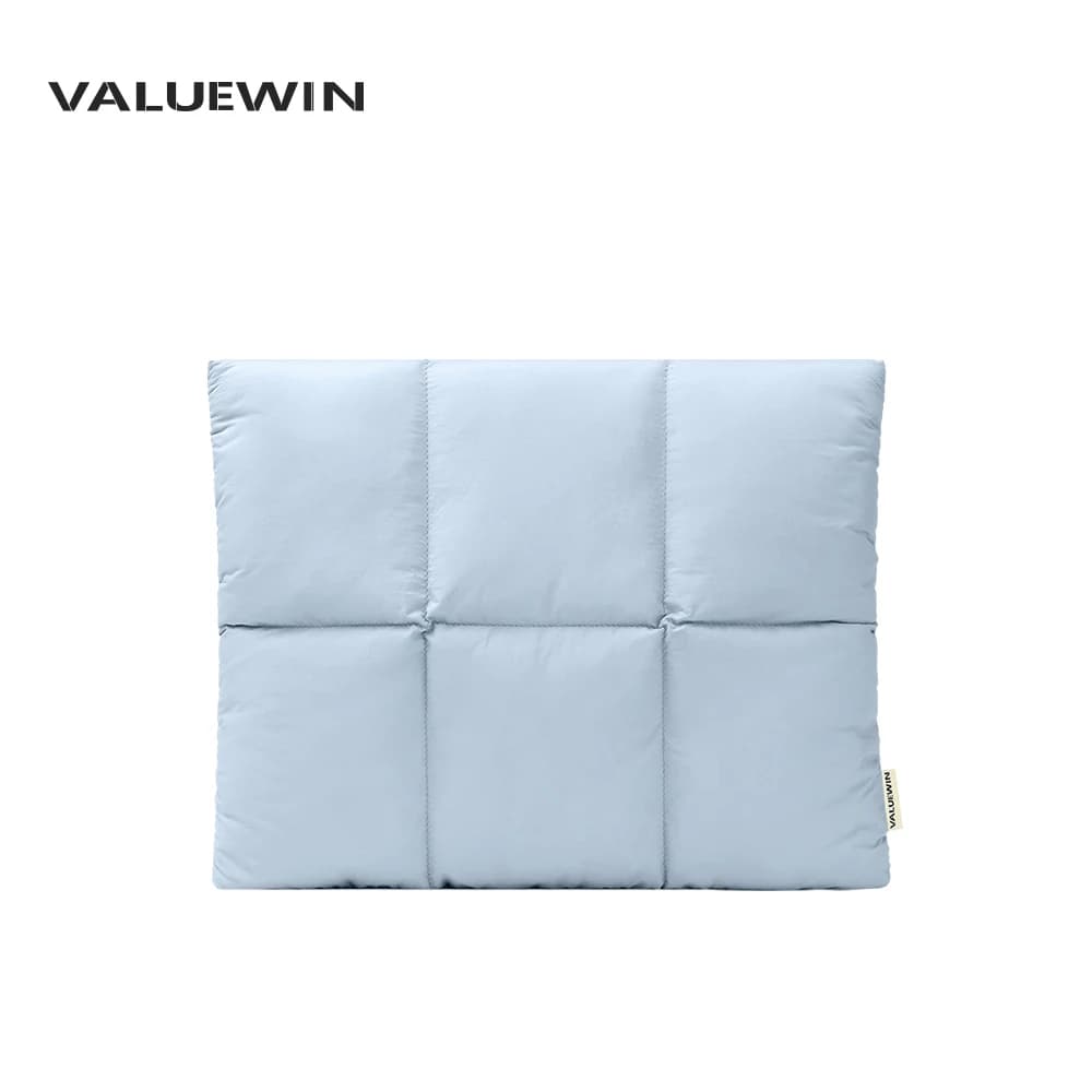 Puffy 13 14 Zoll Laptop-Hülle, gesteppt, gepolstert, Computer-Abdeckung, Tasche für Damen, 14-16 Zoll Laptop-Tragetasche für MacBook Air Pro