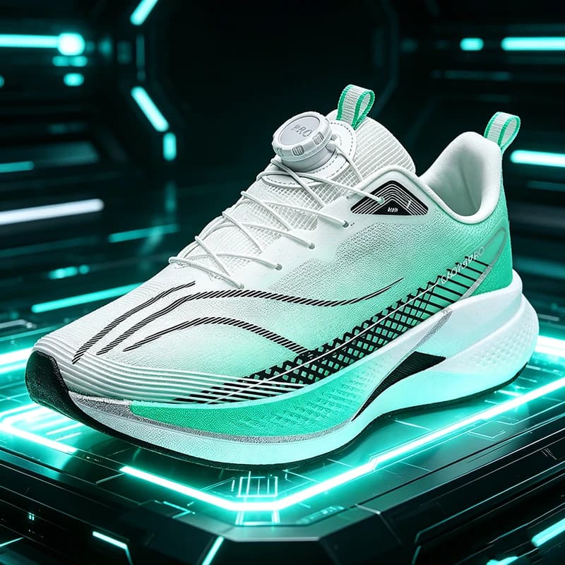 Herren Sportschuhe mit Carbonplatte Laufschuhe Marathon-Sneaker Stoßdämpfende Athletik-Trainingsschuhe für Damen