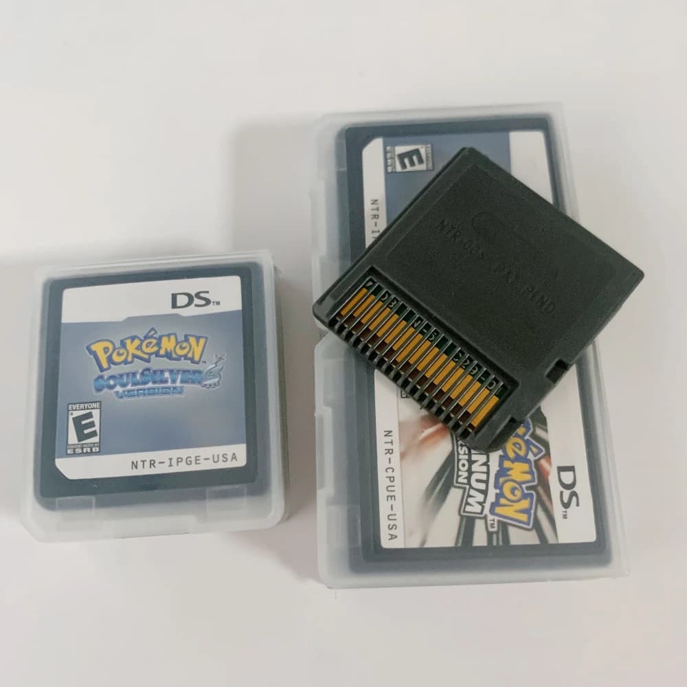 NDS Retro-Videospielkarte, Pokémon-Serie Spiele: Perl/Diamant/Seelensilber/Gold Herz Platin, US-englische Version