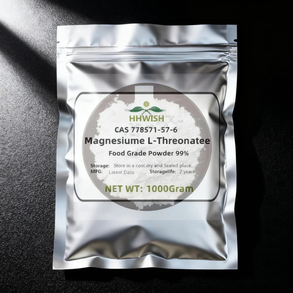 Globaler offizieller AliExpress-Direktverkauf, 99 % Magnesium, L-Threonin, kundenspezifische Verpackung, niedrigster Preis, schnelle Lieferung