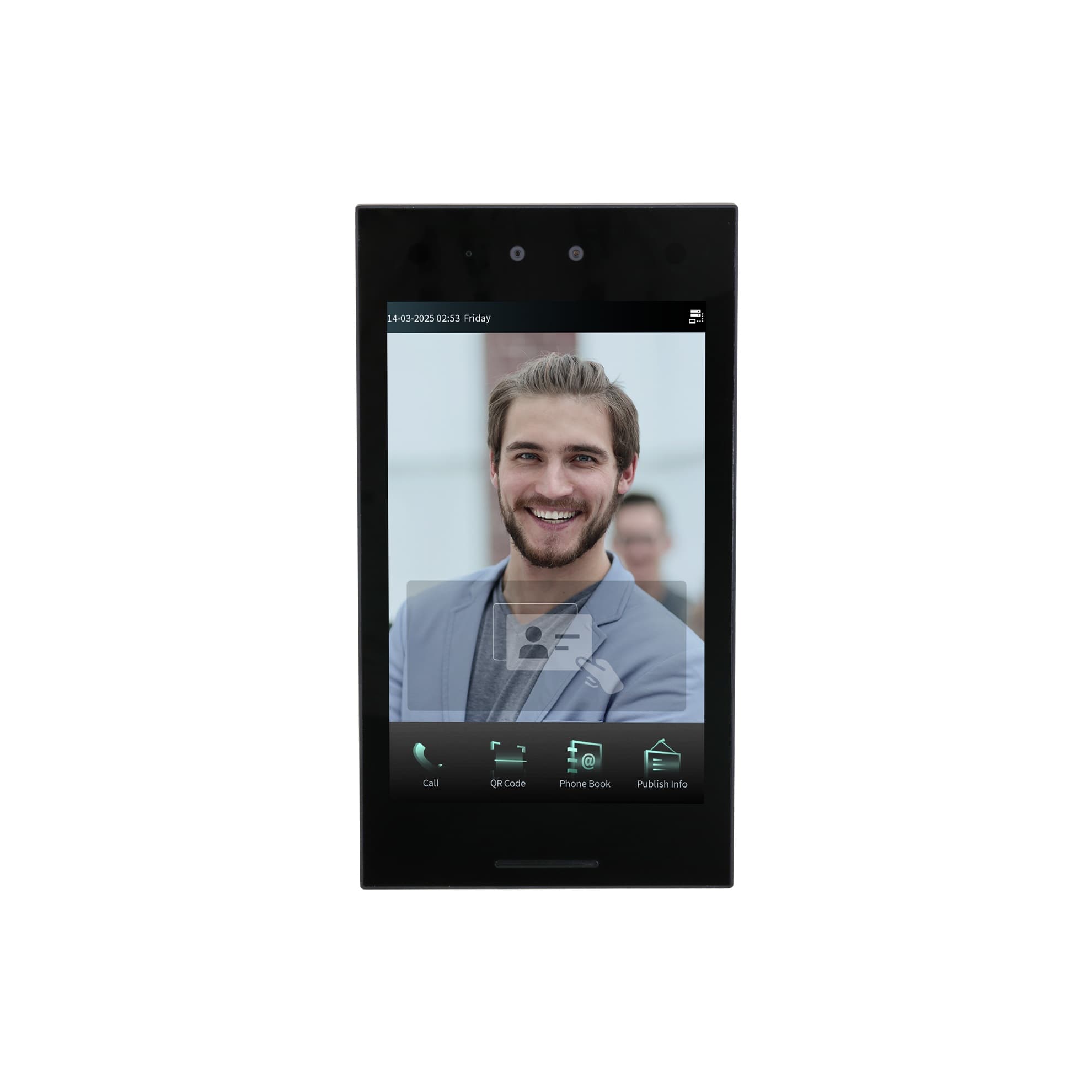 Dahua Sprechanlage DHI-VTO9631Q Videogegensprechanlage mit hoher Auflösung und Smartphoneanruf, App gesteuert, professionelle Türsprechanlage