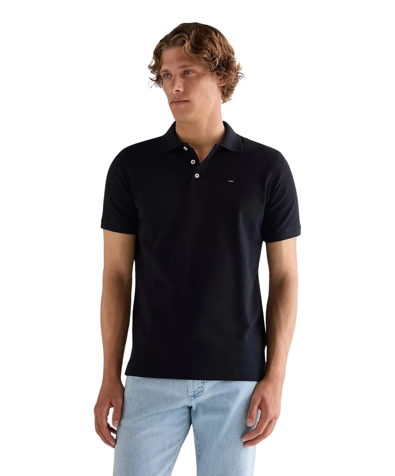Wrangler Poloshirt Polo Shirt in Black