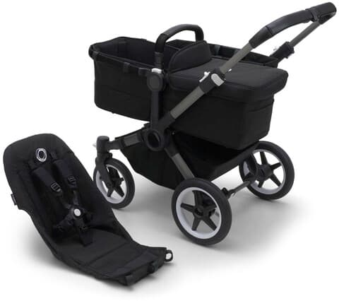 Bugaboo Kombikinderwagen Donkey 5 Base Schwarz
