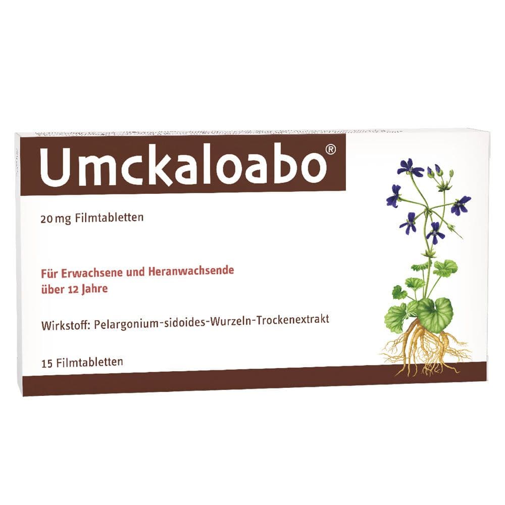 Umckaloabo 20 mg Filmtabletten 15 St