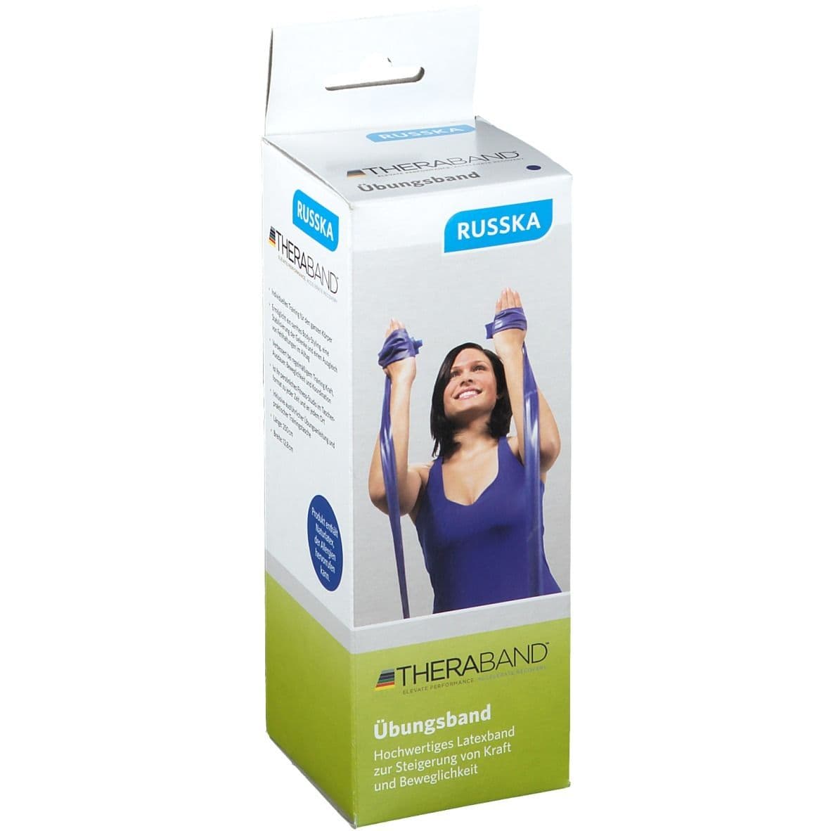 Thera-Band Travel 2,5 m extra stark blau 1 St Bänder
