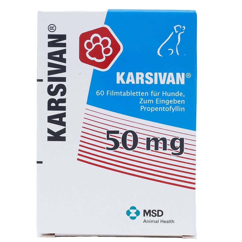 Karsivan 50 Filmtabletten f.Hunde 60 St