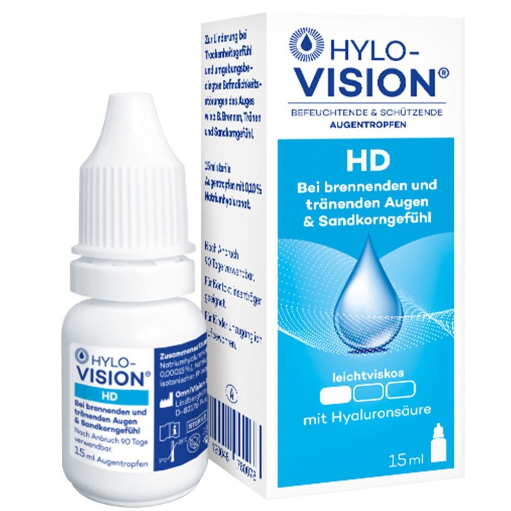 Hylo-Vision HD Augentropfen 15 ml