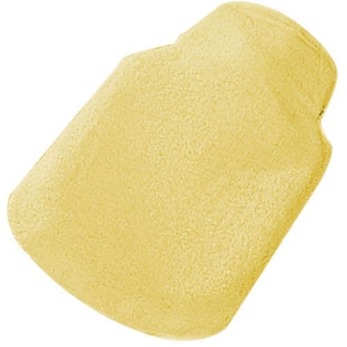 Wärmflasche groß m.Frotteebez.gelb 1 St