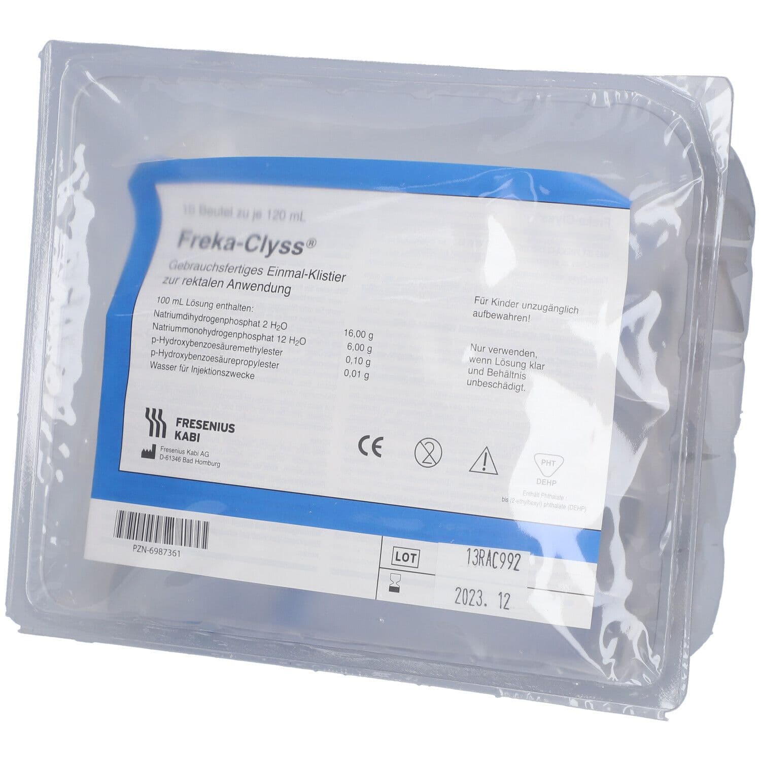 Freka Clyss Klistiere 10x120 ml