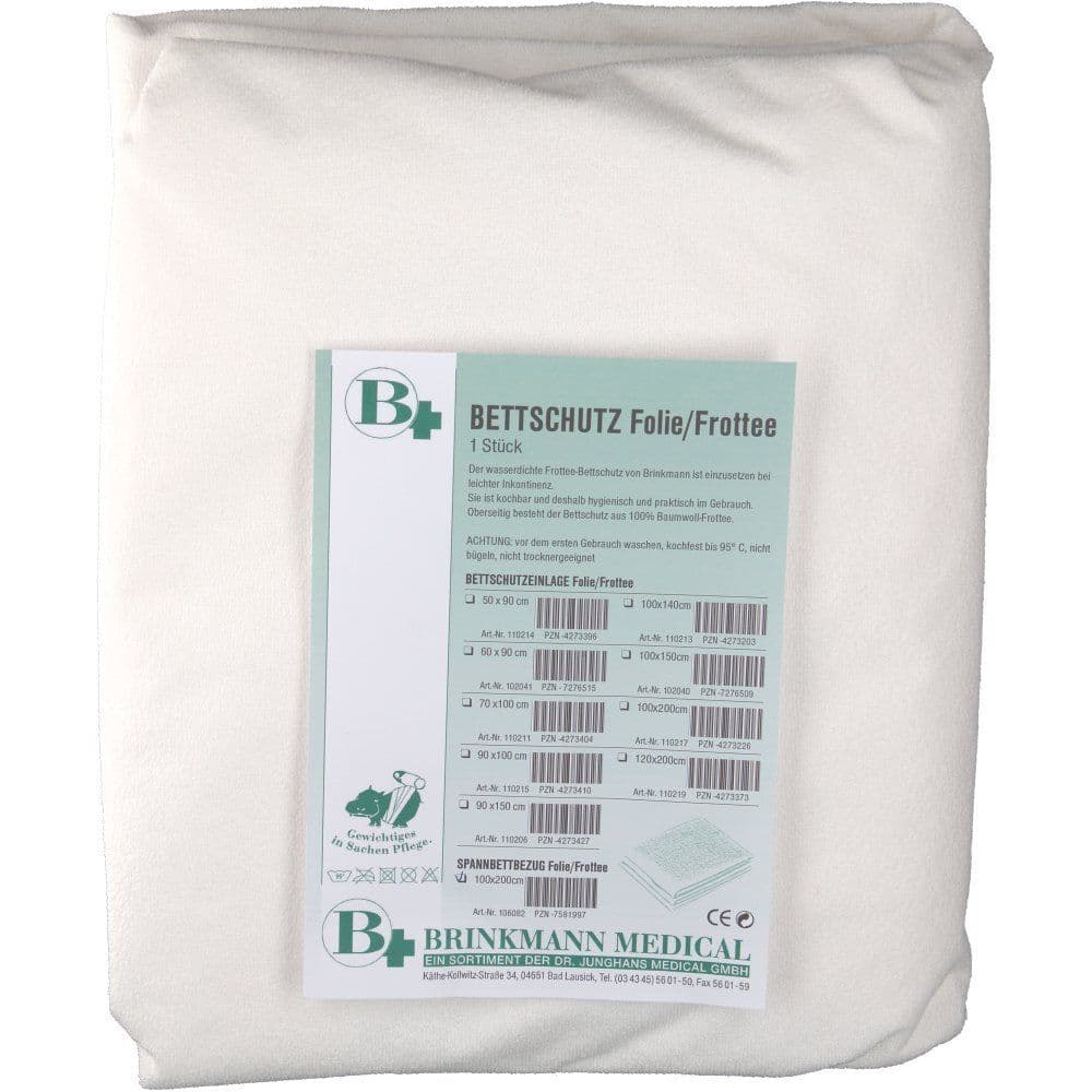 Frottee Spannbettuch 100x200 cm wasserdicht 1 St Auflage