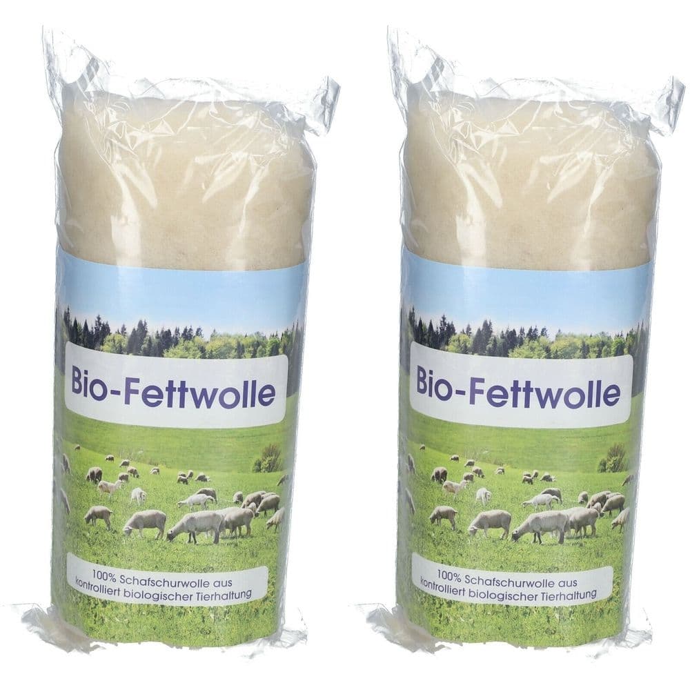 Bio-Fettwolle x2 2x90 g Körperpflege
