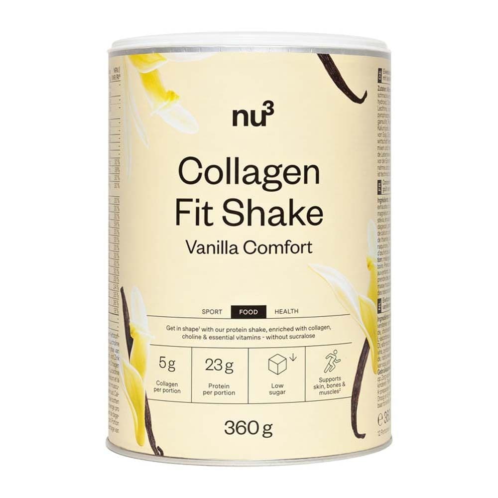 nu3 Collagen Fit Shake Vanilla Comfort Co 360 g Pulver