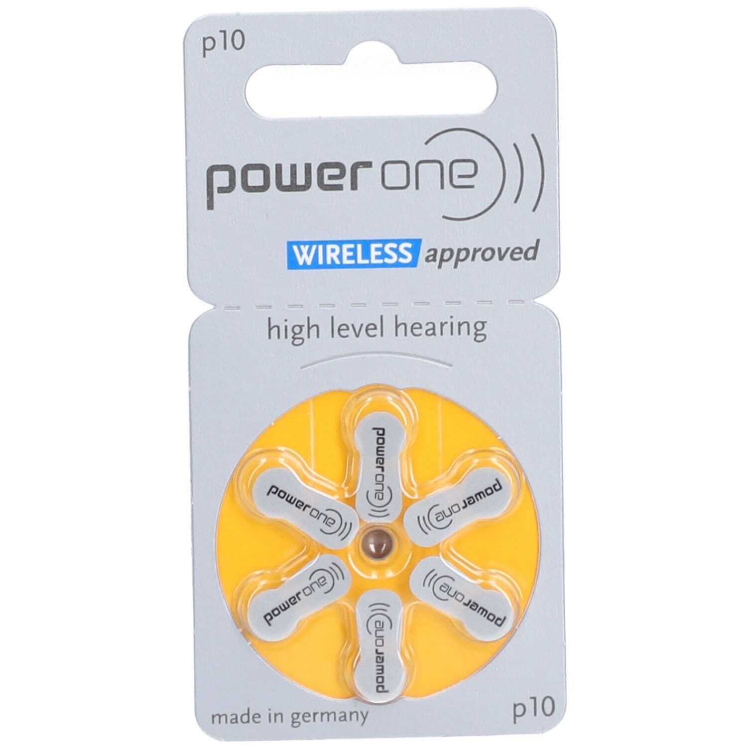 Batterien Hör PowerOne 10 6 St