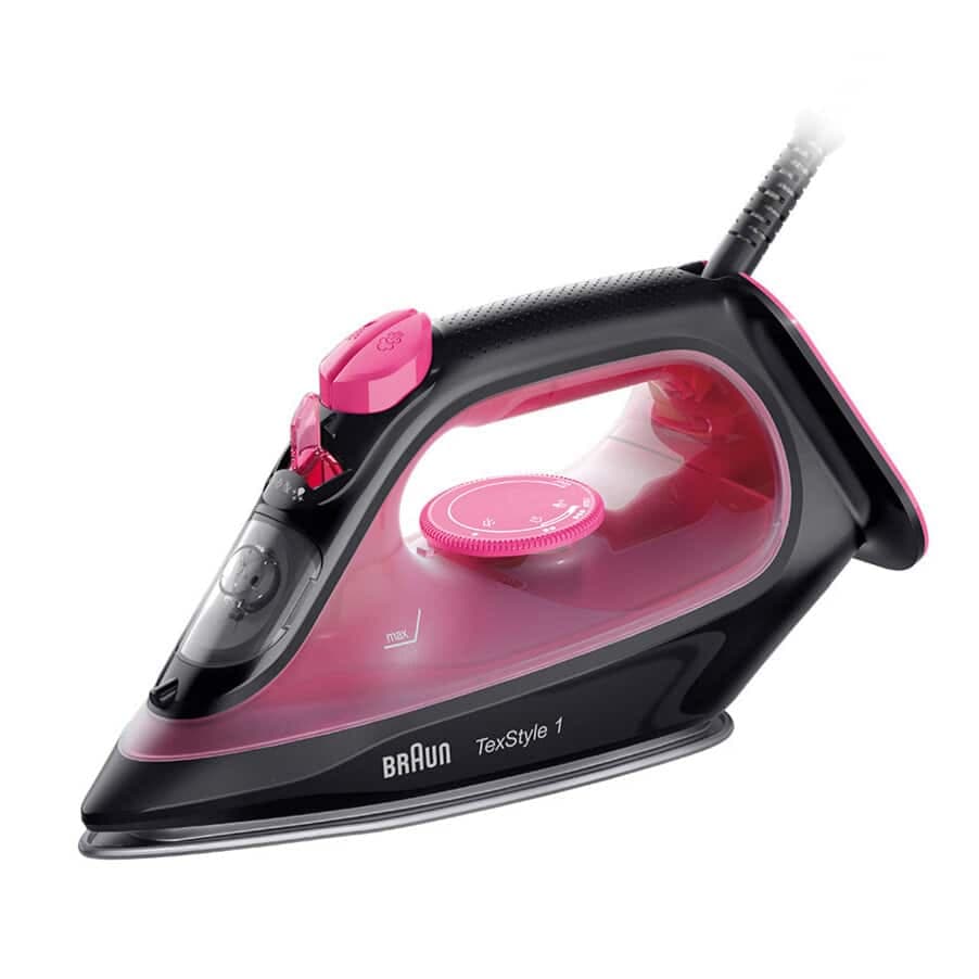 Braun TexStyle 1 Dampfeisen SI 1070 Violett/Schwarz 12710001-SI1070PU