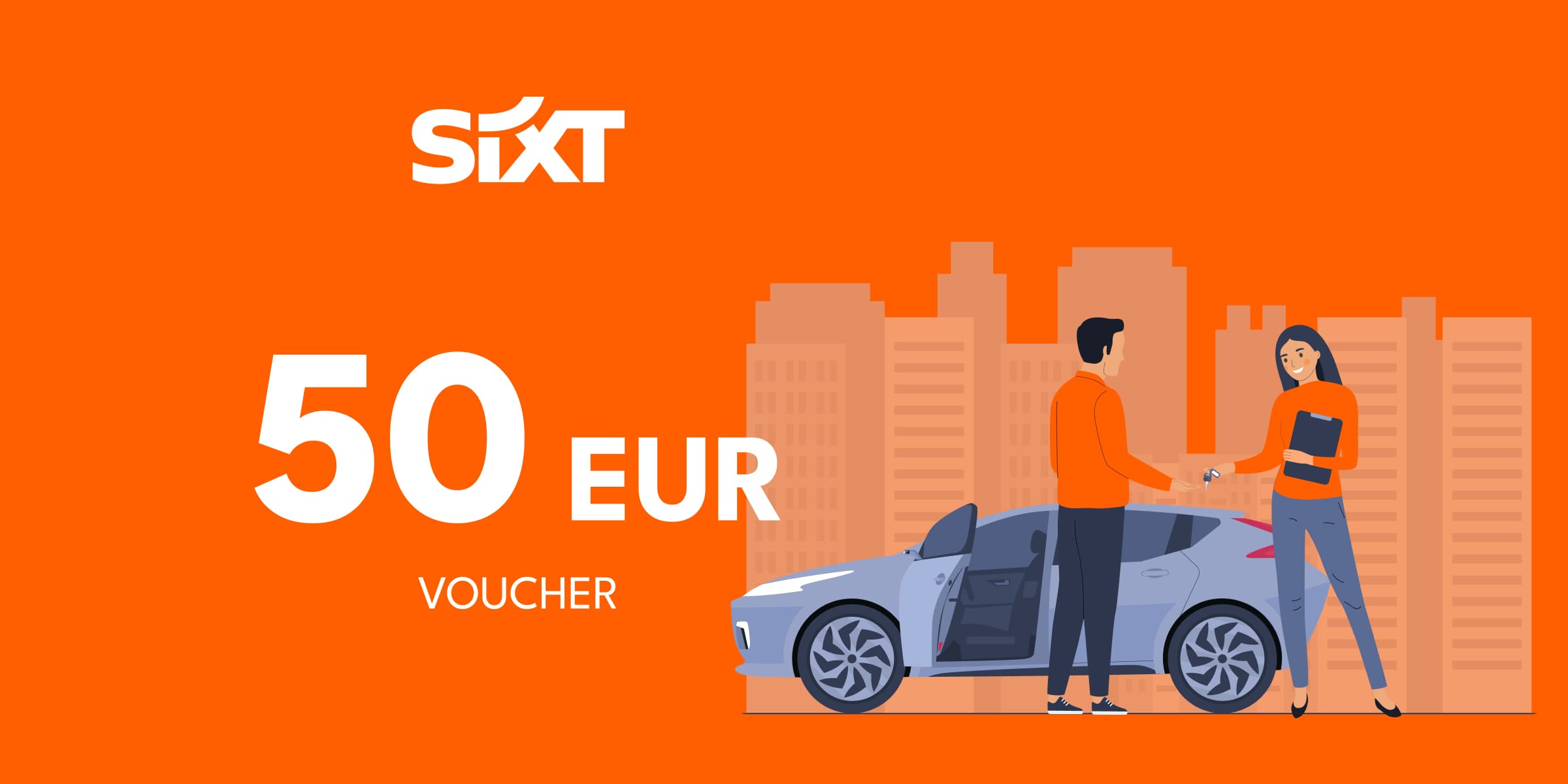 Sixt Voucher 50 EUR