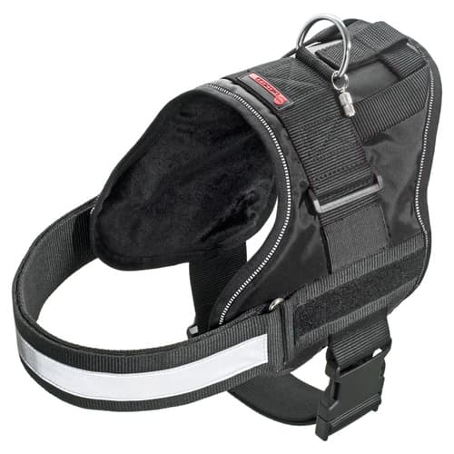 Flamingo Geschirr Titan schwarz, Maße: 44-50 cm