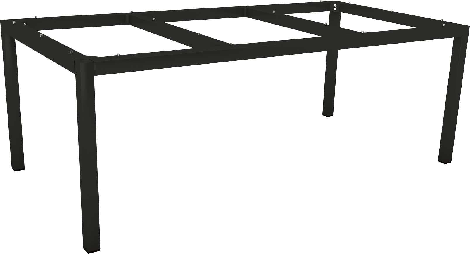 Stern Classic Tischgestell 200x100 cm Aluminium schwarz matt