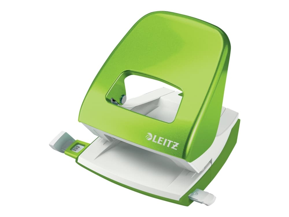 Leitz WOW, 30 Blätter, Grün, Metall, Kunststoff, 8 cm, 5,5 mm, A4, A5, A6, Folio, US-Quart, 8 x 8 x 8 cm