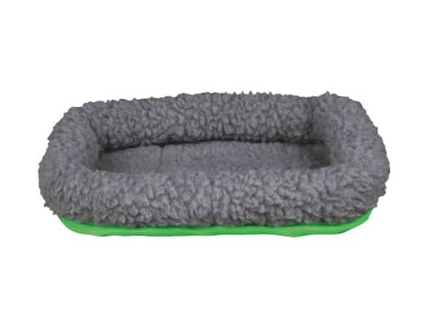 TRIXIE 62702, Bett, Meerschweinchen, Grün, Grau, Fleece, Nylon, Polyester, 1 Stück(e), 300 mm