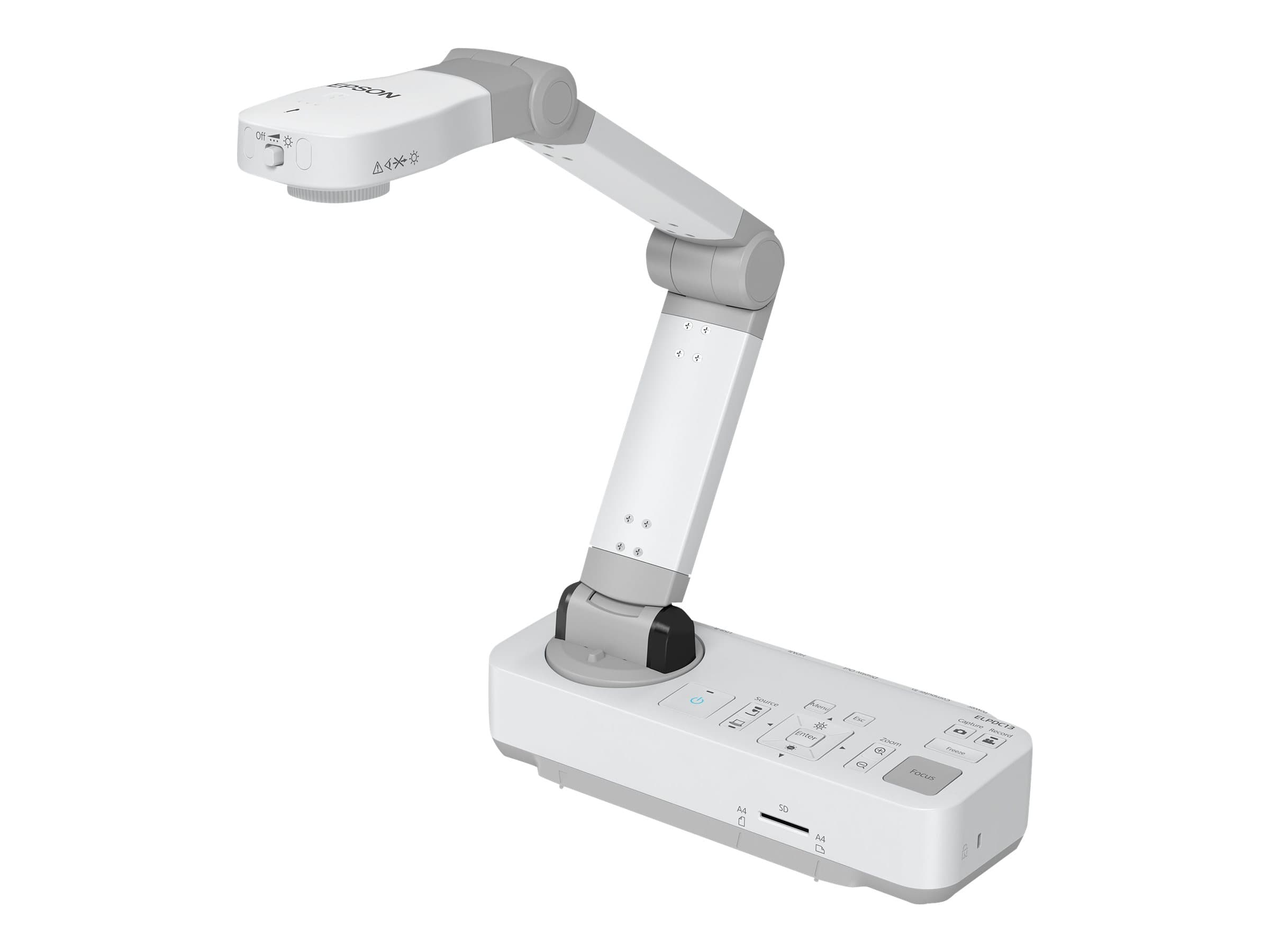 Epson ELPDC13, 25,4 / 2,7 mm (1 / 2.7), CMOS, 1920 x 1080 (HD 1080), 30 fps, Auto, Auto