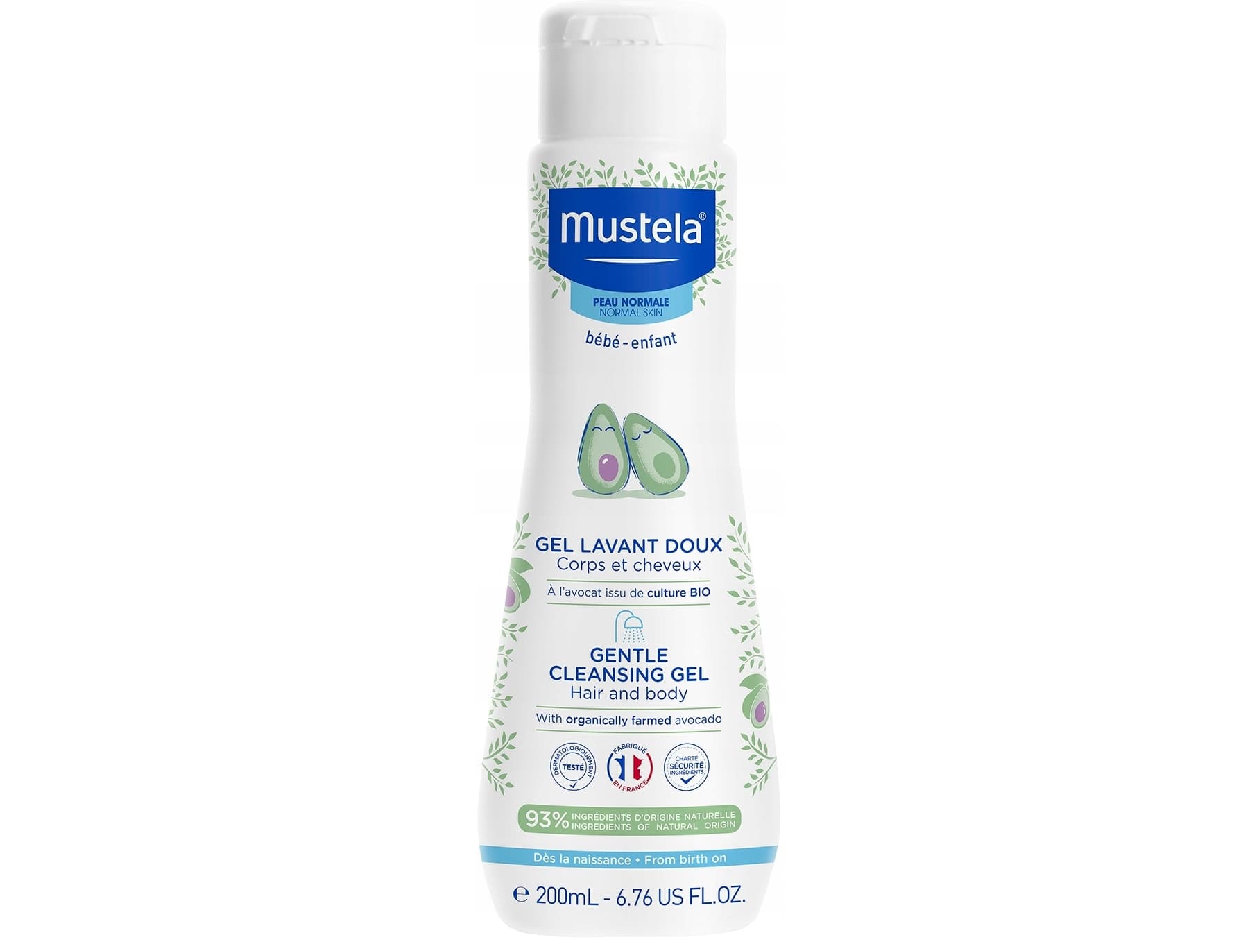 Mustela Bb Gentle Cleansing Gel Hair And Body 200ml