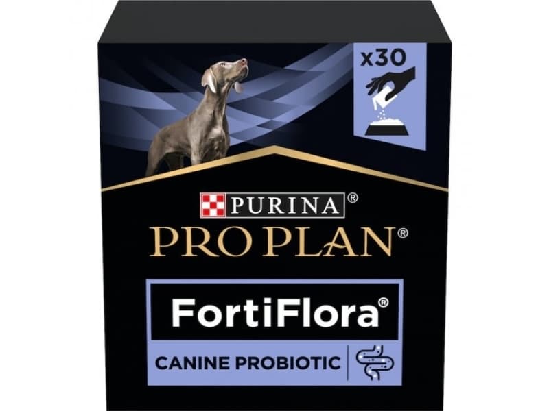 PURINA Pro Plan FortiFlora Nahrungsergänzung für Hunde 30 × 1 g