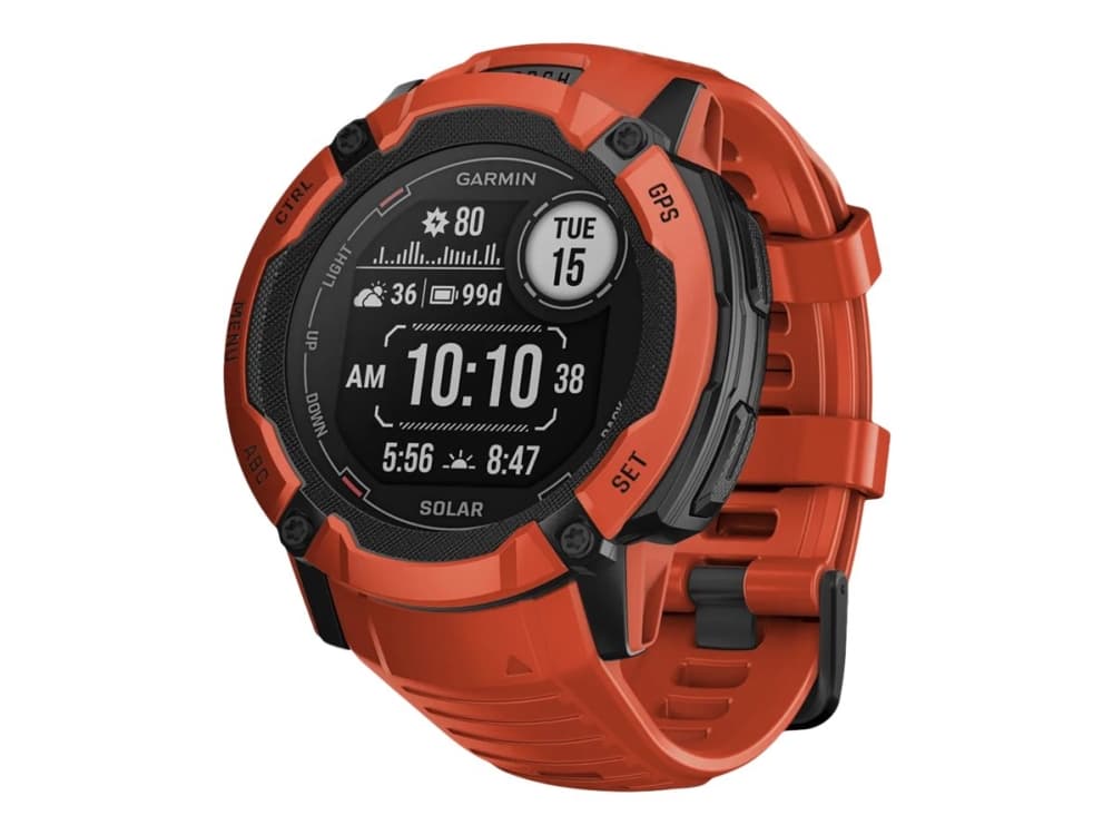 Garmin Instinct 2X - Sportuhr - Silikon - Handgelenkgröße: 135-230 mm - monochrom - 32 MB