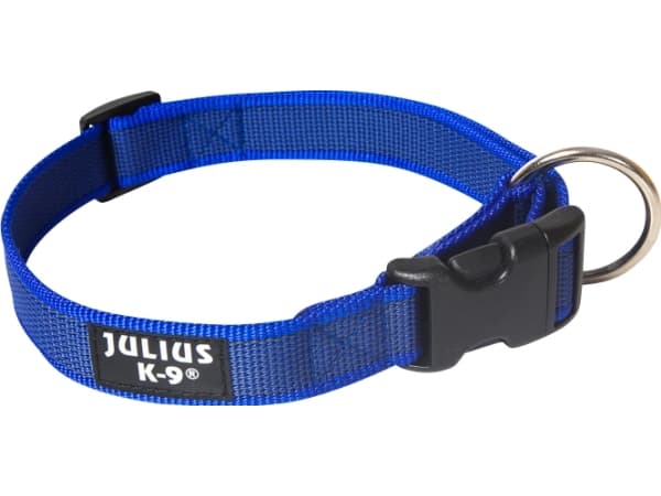 Julius-K9 K9 C&G Halsband blau/grau 20 mm/27-42 cm