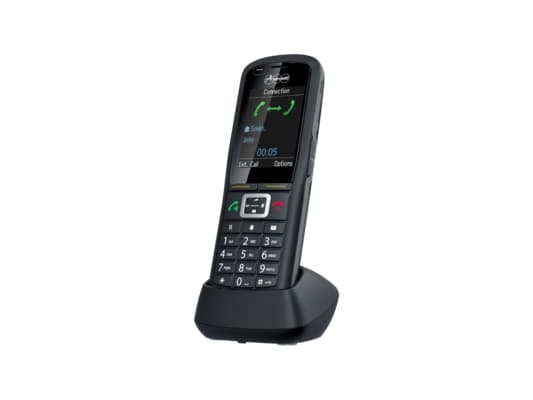Auerswald COMfortel M-730 DECT-Handset, DECT-Telefon, Kabelloses Mobilteil, Freisprecheinrichtung, Anrufer-Identifikation, SMS