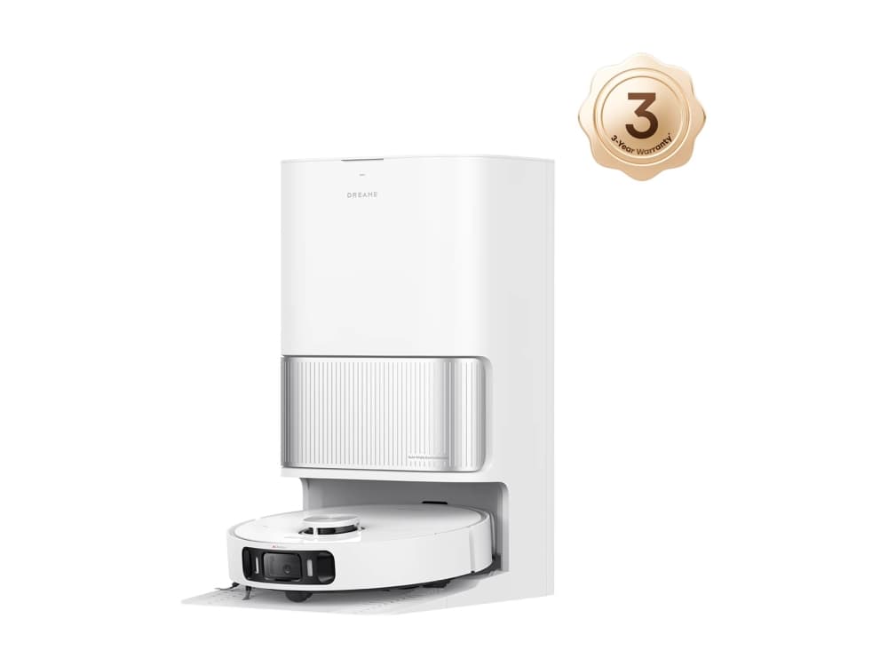 Dreame L40 Ultra AE, Kombi, Weiß, Rund, Staubbeutel, 3 Rad/Räder, 0,3 l