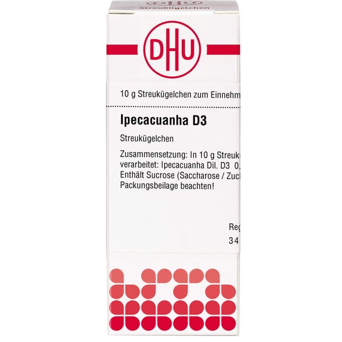 IPECACUANHA D 3 Globuli 10 g