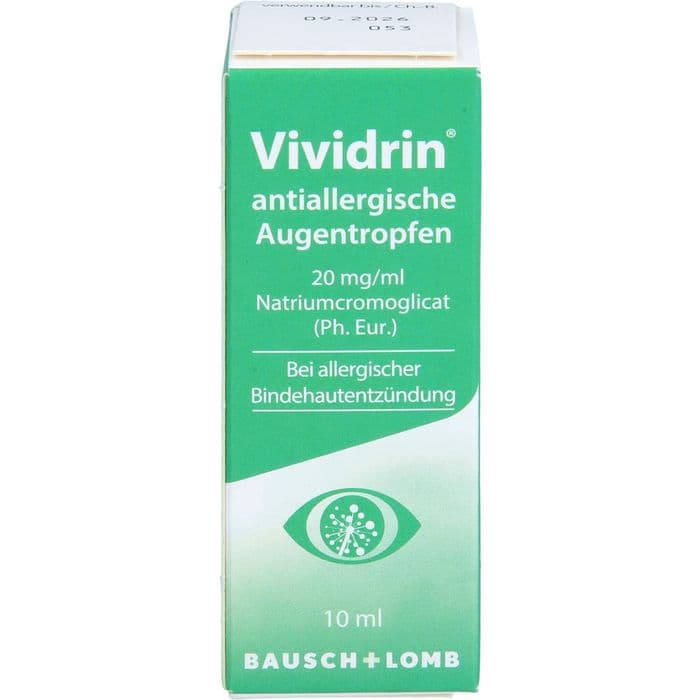 VIVIDRIN antiallergische Augentropfen 10 ml